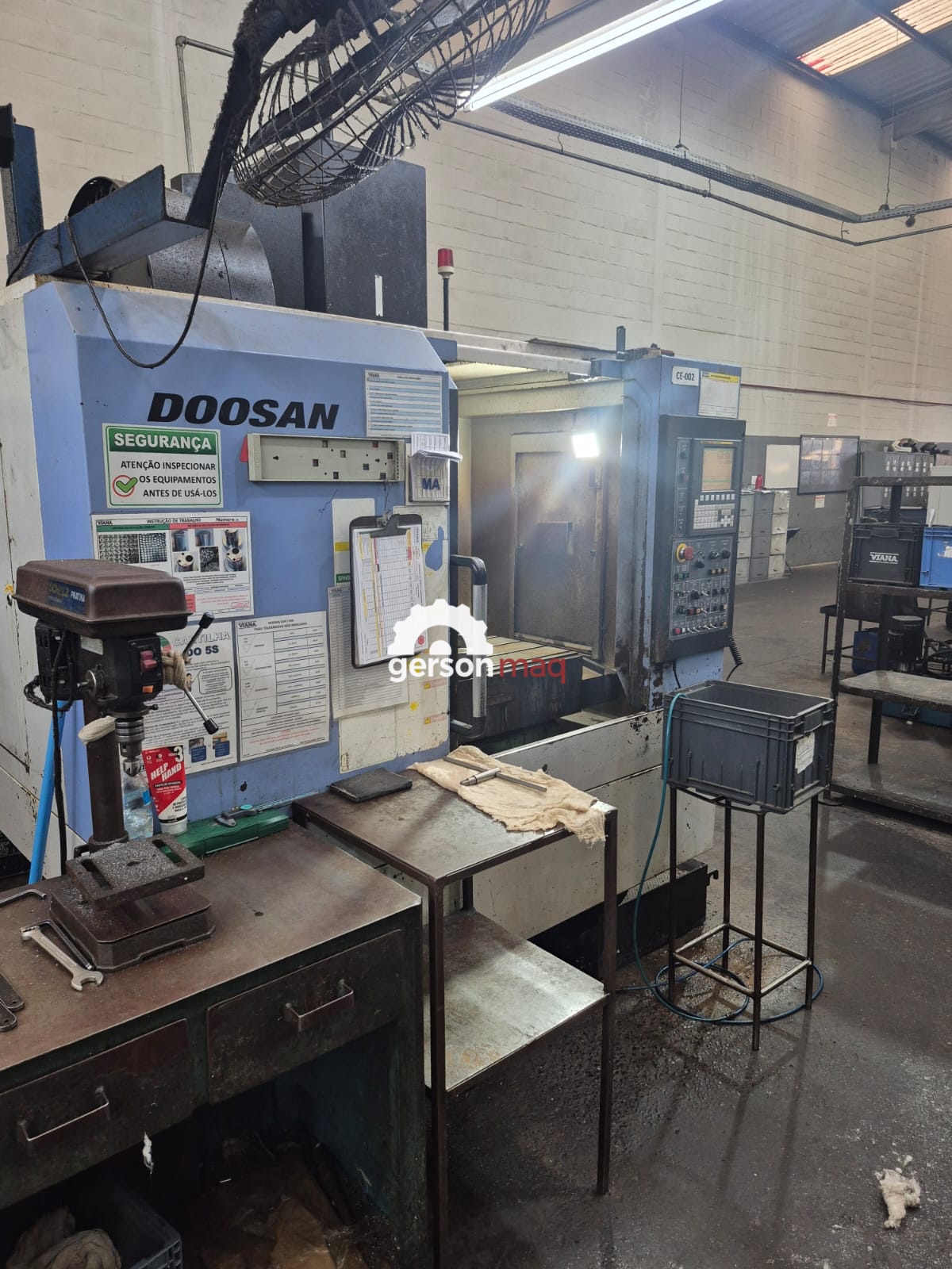 CENTRO DE USINAGEM DOOSAN DNM 400 A - ANO 2010